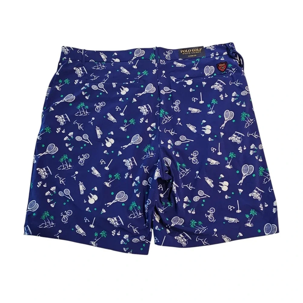 Polo Golf Ralph Lauren Men's Performance Hybrid Golf Swim Shorts Outdoor Sz 38